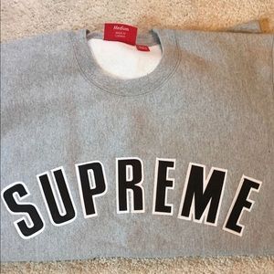 Supreme Arc Logo Crewneck
